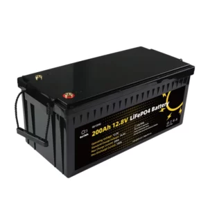 GoKWh 12V 200Ah LiFePO4 Deep Cycle Battery with Built-In BMS For RV