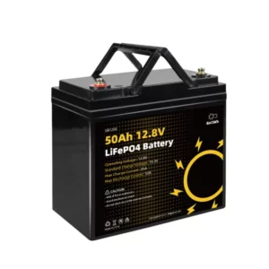 GoKWh 12V 50Ah LiFePO4 Deep Cycle Battery with Built-In BMS For Camper
