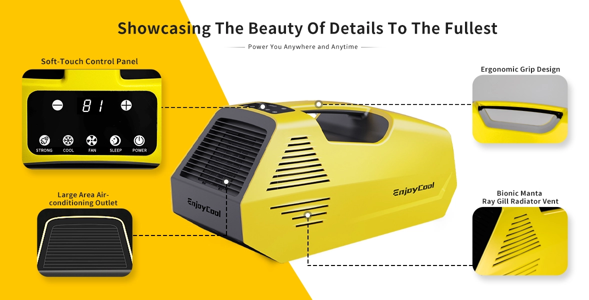 Enjoycool portable air conditioner details