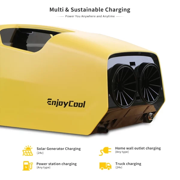 Enjoycool portyable air conditioner charging