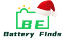 Battery Finds Logo(Christmas Special)