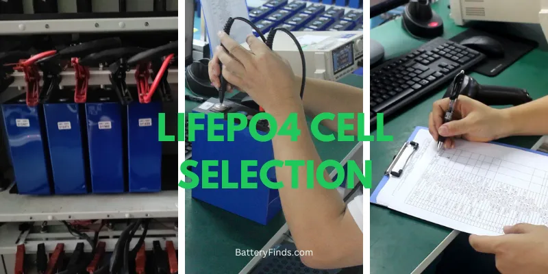 LiFePO4 Cell Selection