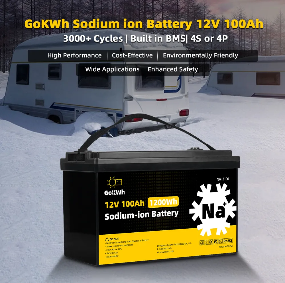 GoKWh 12V 100Ah Sodium ion Battery