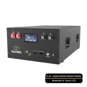 GoKWh 51.2V 100Ah 200Ah 280Ah 340Ah LiFePO4 Battery Storage Series - Stackable Solar Storage